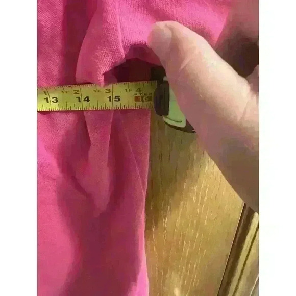 Boast Pink Pot Leaf Logo Golf Tennis Pickleball Polo Top L - Picture 6 of 7